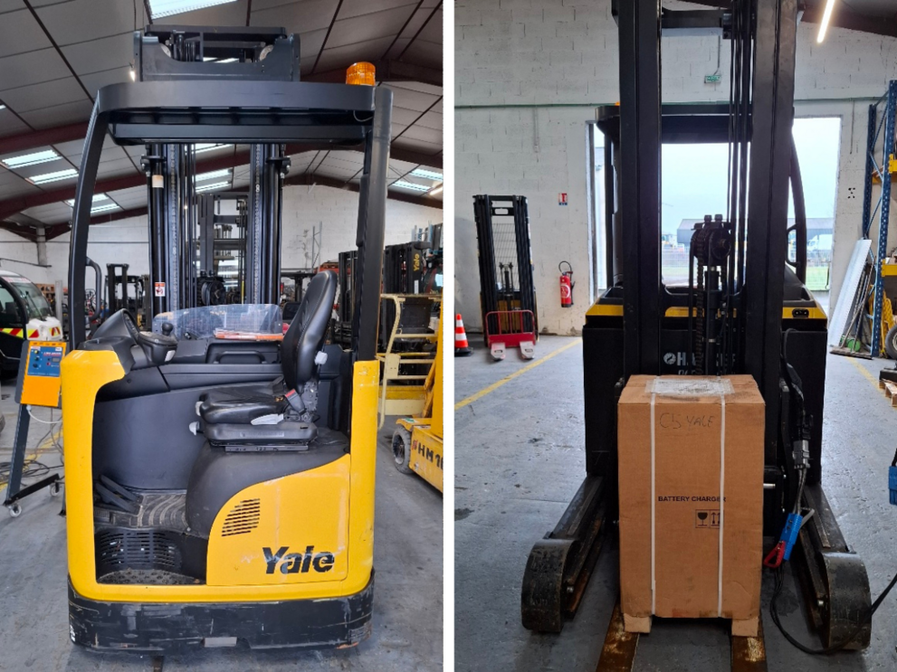 Chariot élévateur à mat retractable 1.4 T - YALE