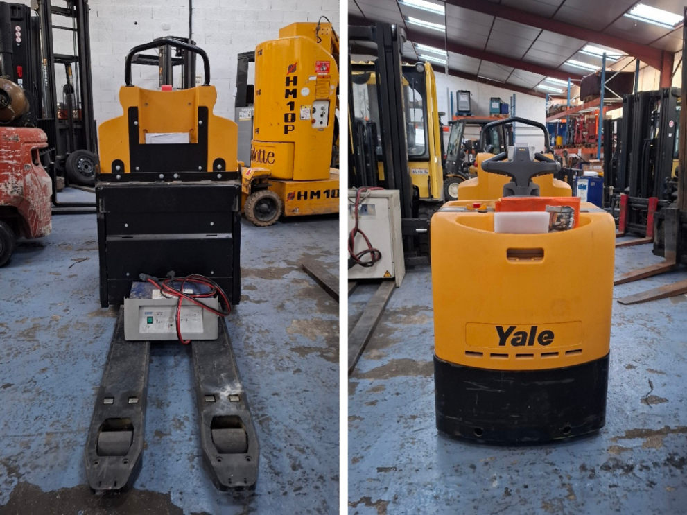Preparateur de commandes au sol plateforme 2T - YALE