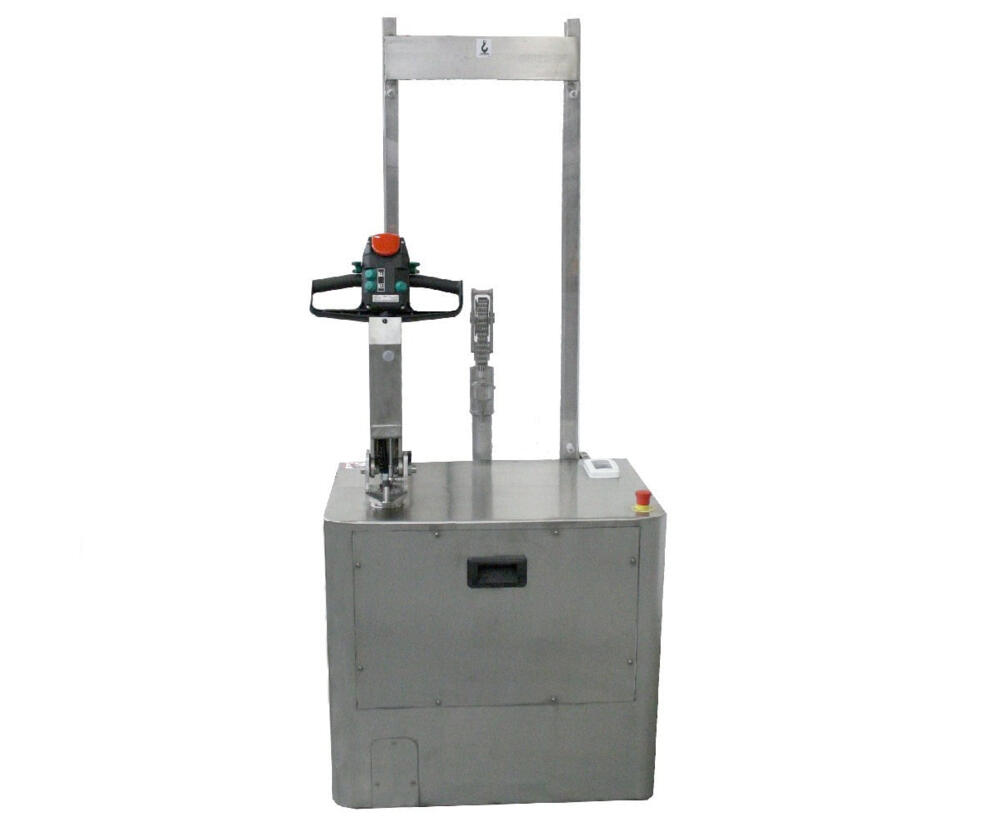 Gerbeur électrique tout inox 02