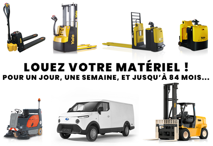Location matériel de manutention Adour
