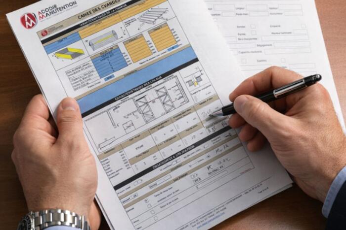 Guide pratique pour bien choisir son matériel de manutention selon les conseils d’Adour Manutention, incluant transpalettes, chariot et équipements sécurisés Conseils pour choisir son matériel Adour Manutention