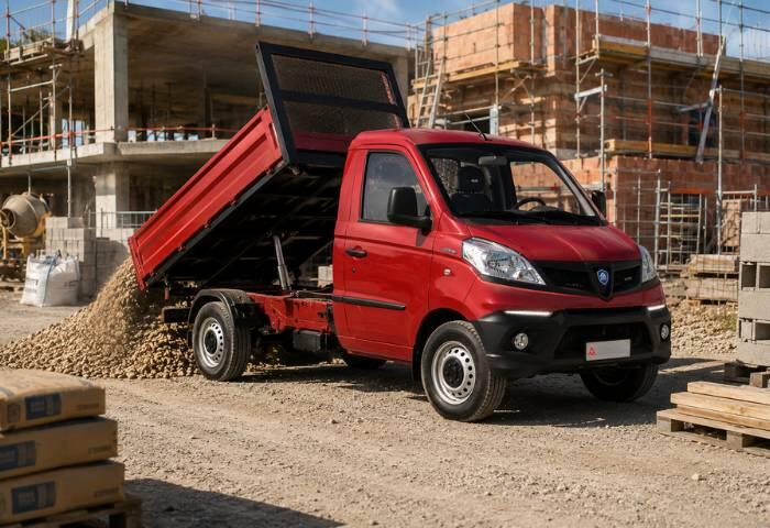 Piaggio benne pour les professionnels du BTP